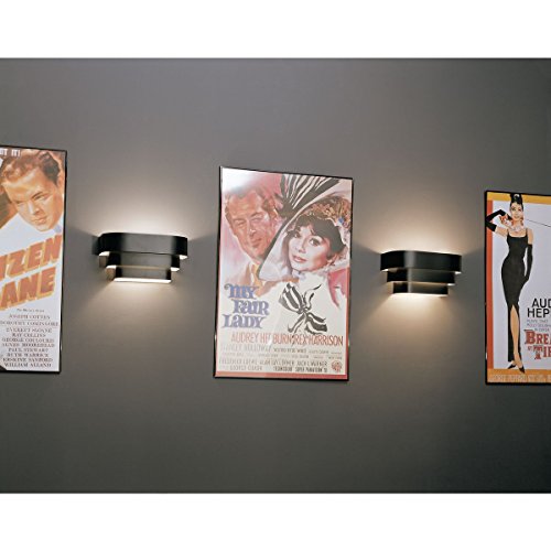 Progress Lighting P7103-31 Black One-Light Wall Sconce, 14-Inch Width X 7-Inch Height, #TOP1