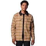 Columbia Shirt Jacket Pitchstone Heavyweight-Chaqueta de Camisa, Delta/Negro, XL Hombres