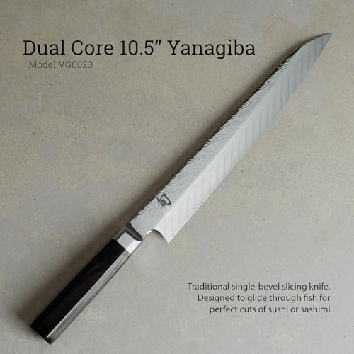 Shun Dual Core 10.5" Yanagiba Knife w/Saya - Thumbnail 2