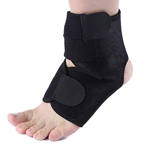 Xyntor Tobillera transpirable |Envoltura deportiva de poliéster para recuperación y tratamiento de lesiones |Protección flexible para correr/baloncesto/senderismo |Diseño de tacón