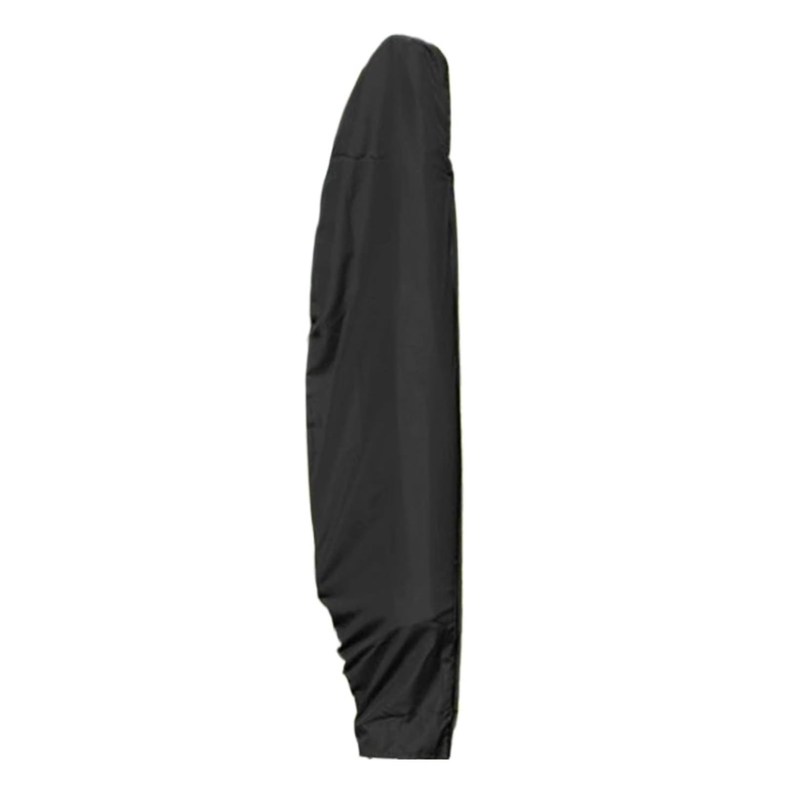 Sonnenschirmbezug Terrassenschirmhülle, wasserdichte Outdoor-Schirmhülle Mit Reißverschluss for Freischwinger-Schirmhüllen In 6 Größen Leicht Zu Reinigen(265cm Black)