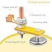 FALVFUN Magnetic Welding Support Ground Clamp Tools, Copper Welding Magnet Head with Strong Magnetism Large Suction, Tail Welder Stability Clamps, Universal for SUV RV Truck