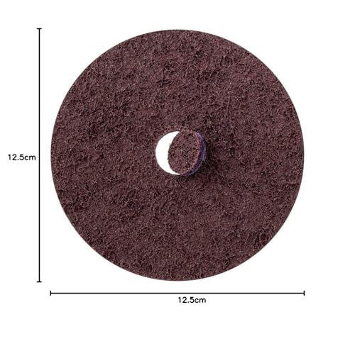 Disque abrasif BOSCH N477 SCM 125mm Grain moyen Oxyde d'aluminium céramique - vue 5
