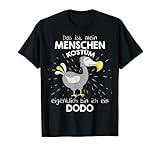 Mein Menschen Kostüm Bin ich ein Dodo, Halloween Outfit T-Shirt