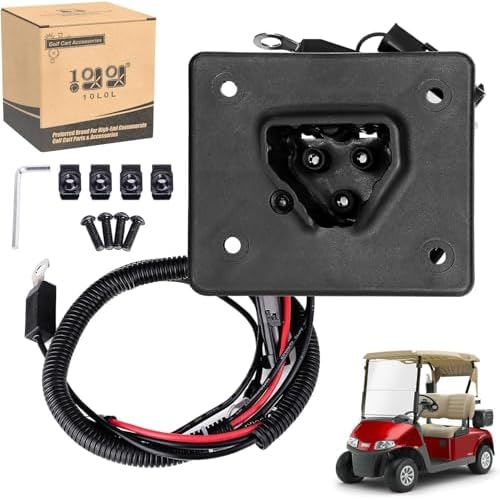Golf Cart 48V Battery Charger Receptacle or Plug for EZGO RXV &…