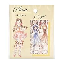 Amazon.co.jp: Amie sticker アミ ステッカー かわいい フレークシール