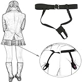 Waist BDSM Belt Vibrator Leather Harness Vibrator Strap-on Harness Chastity Belt Dildo for Women