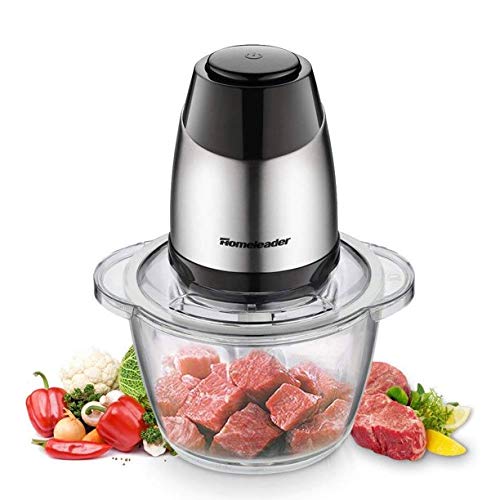 Homeleader Food Chopper Meat Grinder Electric Food Processor Blender Mincer for Meat Vegetables Fruits and Nuts