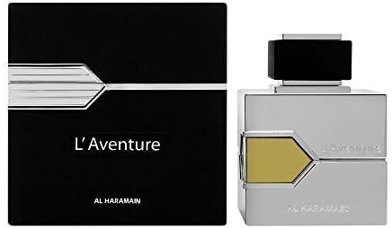 Al Haramain L?Aventure Eau De Parfum for men 3.4 oz by Al Harmain