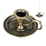 Bougeoir de fête - la structure et l'artisanat exquis bougeoir lui donnent un aspect unique et distinctif, ornement de bougeoir créatif vintage