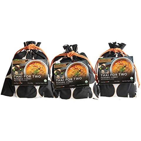 Thai for Two Cooking Kit by Verve CULTURE | USDA-Organic Panang Curry Cooking Kit | Authentic Thai Cuisine | Unique Cooking Gift Set | Vegan, Gluten-Free | Made in Thailand | Pack of 3 Cover