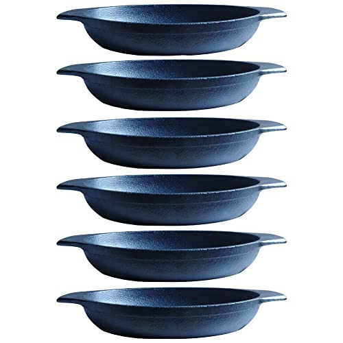Hawok Cast Iron Oval Mini Server 12Oz Set Of 6… #TOP3