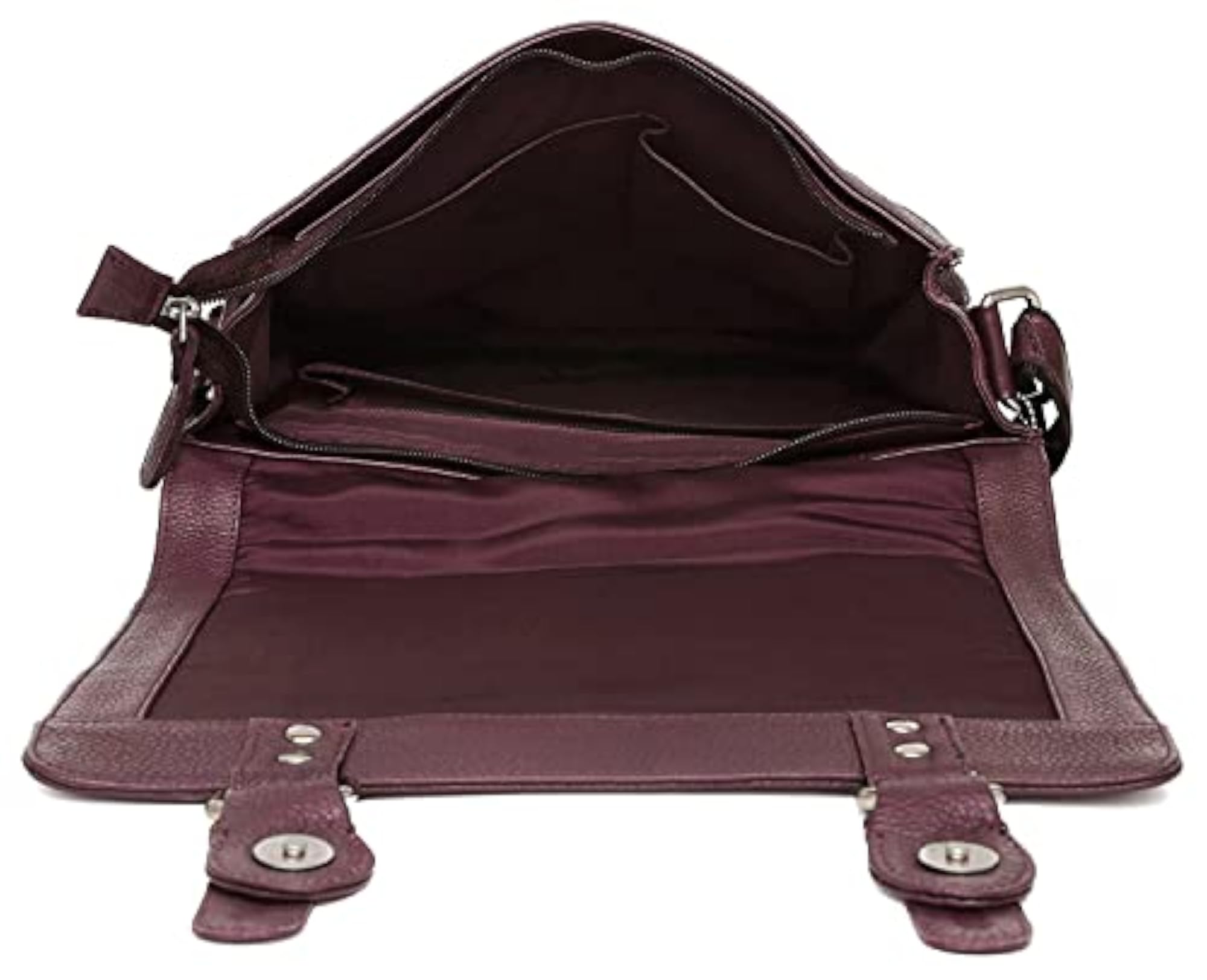 Genuine Leather Sling Messenger Bag, Stylish & Functional