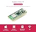 Pico 2 W with Pre-Soldered Header Compatible with Raspberry Pi Pico 2 W Microcontroller Board, 2.4GHz 802.11n Wireless LAN WiFi 4 and Bluetooth 5.2, Based on RP2350 Dual-Core & Dual-Architecture