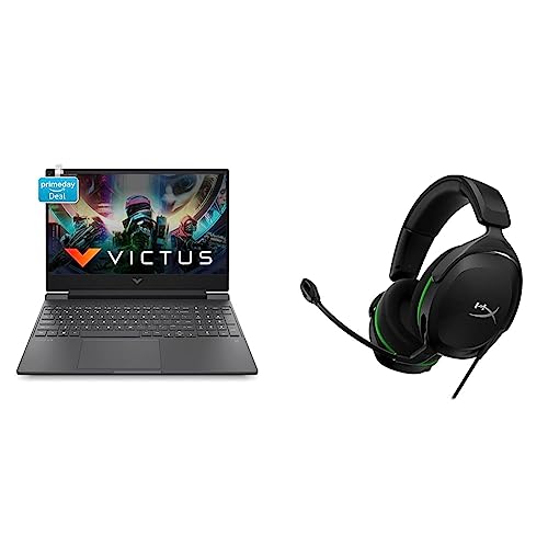 Image of HP Victus Gaming 12th Gen Intel Core i7 12650H 15.6 inch(39.6 cm) FHD Gaming Laptop & CloudX Stinger 2 Core (Black)
