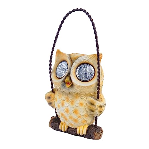 JOINPAYA Solar Eule Hängelampe Gartenleuchte