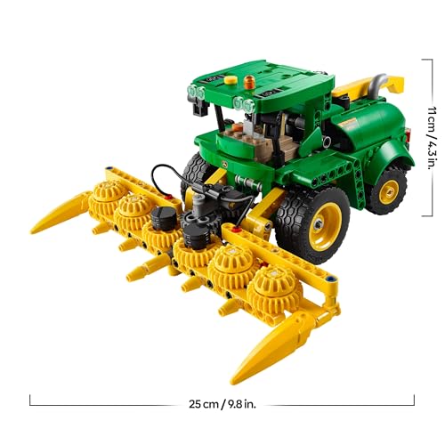 Technic John Deere 9700 Forage Harvester, Trattore Giocattolo Funzionante per Bambini e Bambine da 9 Anni, Veicolo Agricolo Mietitrebbia da Costruire, Idea Regalo di Compleanno 42168 - Lego - Immagine 6