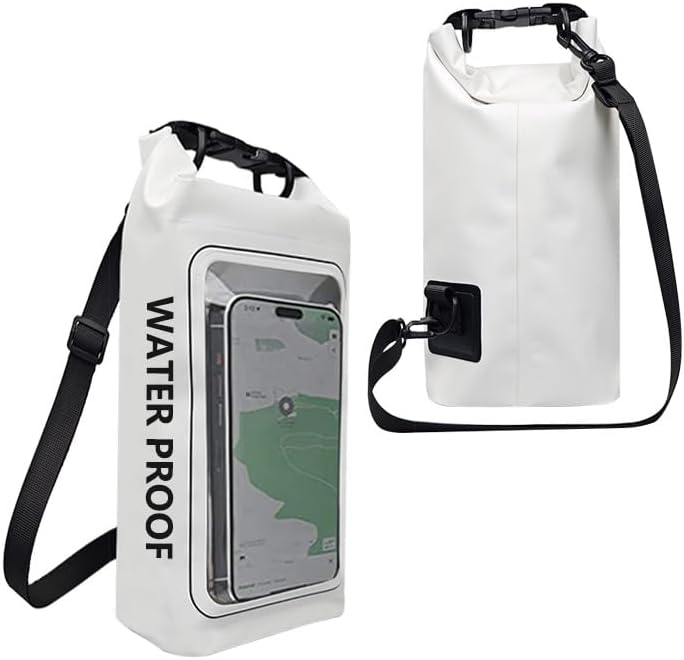 Miniatura 2 de Bolsa impermeable 2 en 1 para acampar al aire libre, playa, bolsa a prueba de arena, mochila impermeable para teléfono celular, accesorios para