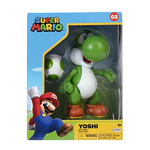 Nintendo Super Mario Figur Yoshi in Sammlerbox, 10 cm