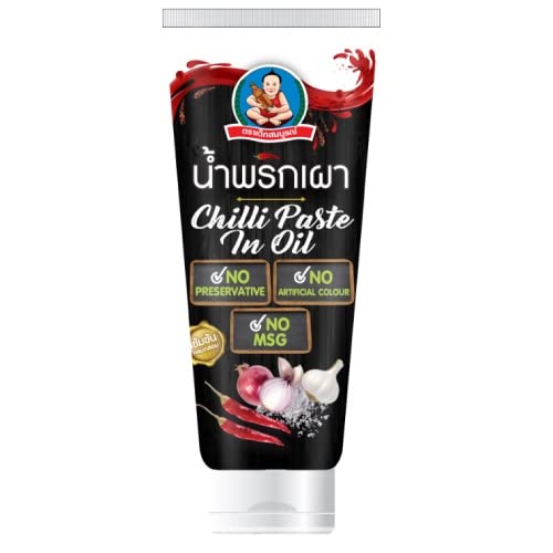 Healthy Boy, Chilli Paste in Oil Squeeze, 85 g. [Pack of 2 pieces]