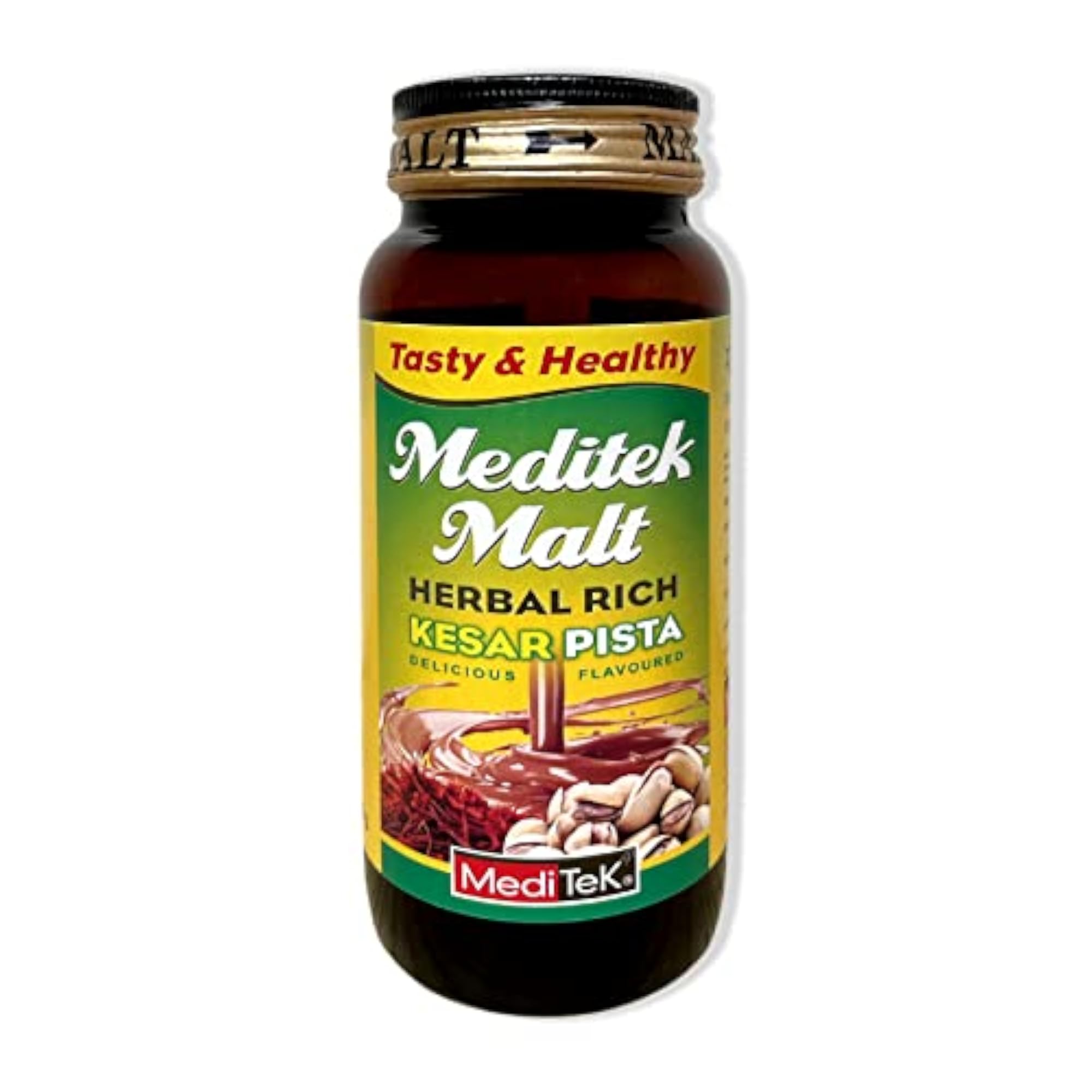 Ayurvedic Nutrients Malt Herbal Rich Kesar Pista, 400G