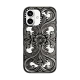 CASETiFY インパクト iPhone 16 ケース [スリム / 2.5mの落下試験をクリア (MIL規格4倍相当) / ワイヤレス充電に対応] - Frame - クリア ブラック