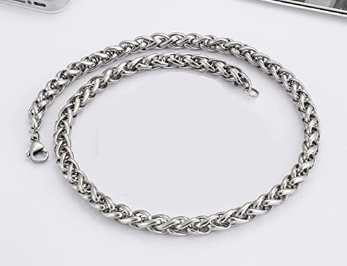 Collier de liaison en titane et acier robuste haute finition - 3