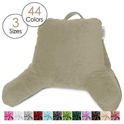 Nestl Reading Pillow, Petite Bed Rest Pillow with Arms for Kids & Young