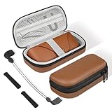 sarlar Estojo de transporte para óculos inteligentes Ray-Ban Meta Wayfarer/Oakley, conjunto de acessórios 3 em 1 com alça para óculos, almofada de orelha de têmpora, bolsa de viagem de proteção