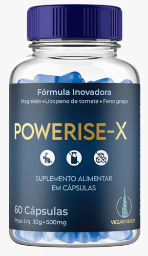 PoweriseX - Desempenho Masculino - Formula Inovadora