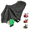 Snow Blower Cover - Snow Thrower Protector Case – Heavy Duty Waterproof 210D Oxford Outdoor Snow Thrower Cover Universal Fit for PowerSmart Toro Honda Craftsman Ariens EGO Snow Joe (47"x40"x32")