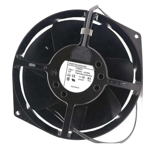 Ventilateur W2S130-AA03-63 M2S052-CA 230V robuste en métal durable