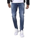 PROJECT X PARIS Jean Slim Basic Bleu Effet gratté Bleu 32US