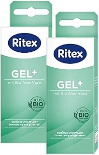 Ritex Żel + Aloe Vera żel ślizgowy na bazie wody, 100 ml, Made in Germany