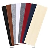 Paquet de valeur : Il y a 8 bandeaux souples de différentes couleurs dans le paquet pour répondre à vos différents besoins, vous permettant de les assortir à vos tenues et de vous démarquer quelle que soit l'occasion. Ces bandeaux peuvent également être partagés avec la famille et les amis et constituent un excellent choix pour eux.