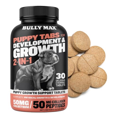 Bully Max 2-in-1 Puppy Vitamins 30 Chewable Tablets