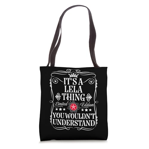 Bolso Tote Lela Name Its A Lela Thing miniatura 1