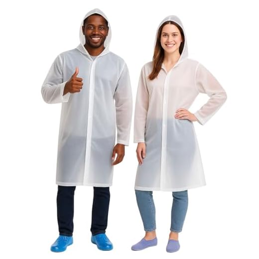 Capa de Chuva EVA Adulto Unisex c/Capuz Impermeável Resistente Feminina Masculina Poncho branco transparente reutilizável para viagem acampamento homens e mulheres forro com botão passeio festas shows