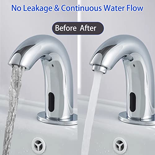 6 Pcs Faucet Aerator 15/16-Inch Male Threads Aerator 2.2 Gpm Bathroom Sink Aerator Faucet Replacement Parts With Brass Shell Kitchen Sink Aerator Universal Size Faucet Filter With Gasket #TOP5