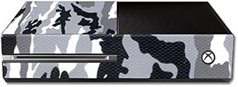 MightySkins Skin Compatible with Microsoft Xbox One Console wrap Sticker Skins Gray Camo
