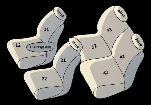 ALEGAN ハスラー/フレアクロスオーバー シートカバー J0-S6427-Y