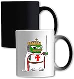 Photo Gallery funny king arthur knight pepe the frog meme tazza che cambia colore bianca one size Photo Gallery funny king arthur knight pepe the frog meme tazza che cambia colore bianca one size