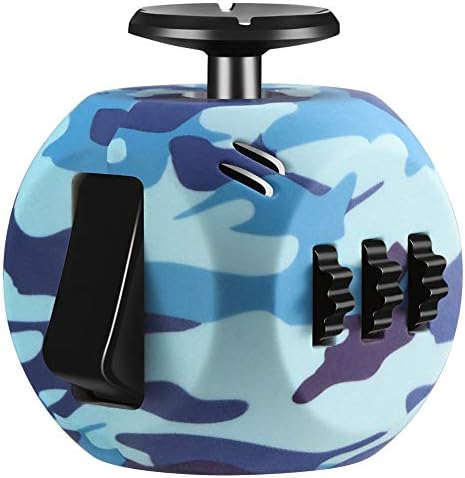 FIDGET DICE 6 Sides Fidget Toys Cube Fidget Hexagon Fdget Block Relieves Stress and Anxiety Cube for Children and Adults