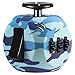 Fidget Dice 6 Sides Release Stress Anxiety and Relax Cube for Children and Adults - Blue Camouflage