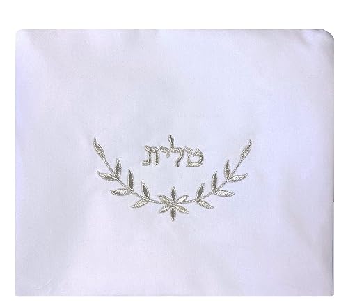 White Velvet Tallit Bag
