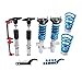 FAPO PS+ Coilovers for Mazda 6 / CX-3 / CX-5 2012-2025, 16 Level Damping Adjustable Height Mono-Tube Lowering Suspension Strut Kits(Blue)
