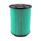 Cartridge Filter 97457, Compatible For RIDGID VF6000, 5-20 Gallon Wet/Dry Vacuum Cleaner