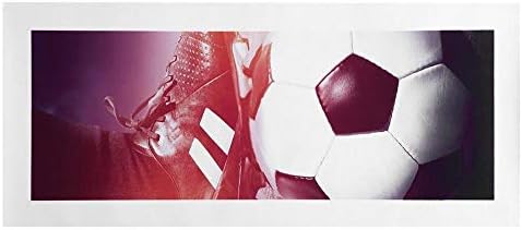 DUOKON Fdit Canvas Wall Painting, Football Shoes Canvas Painting 5 Panels Printed Picture Wall Art Home Office Bedroom DecorNo Frame(S)