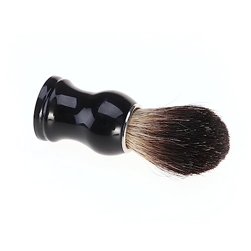 Housoutil softhair Cerdas macias escova de barba pincel de barba escova de barbear texugo antiquado