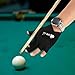 Lljsszr Premium Left Hand Billiard Pool Glove for Enhanced Performance, Black